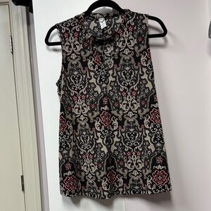 Vneck w/fabric across -special!